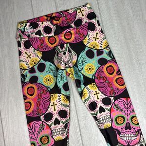Stone dolls OS Leggings, sugar skulls